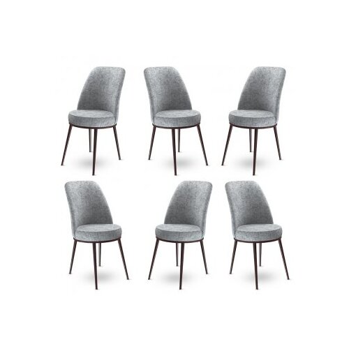 Hanah home Set od 6 trpezarijskih stolica Dexa Sivo-smeđa Cijene