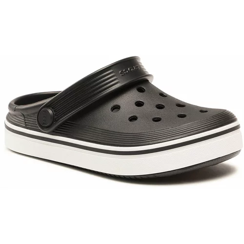 Crocs Natikači Crocband Clean Clog Kids 208477 Black 001