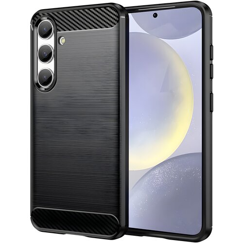 Techsuit Futrola Carbon Shield TPU za Samsung Galaxy S24 - Crna Cene