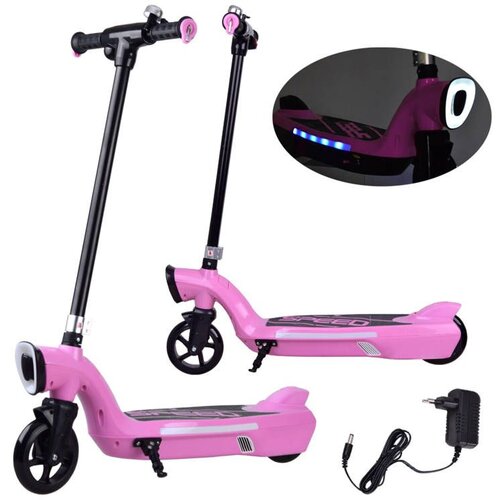  Dječji električni romobil - roza Slike