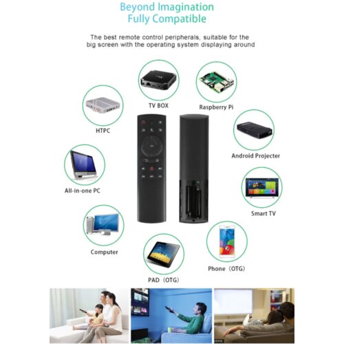  GMB-G20S AIR MOUSE 2.4g RF Voice Remote Control for Android TV Box daljinski upravljač Cene