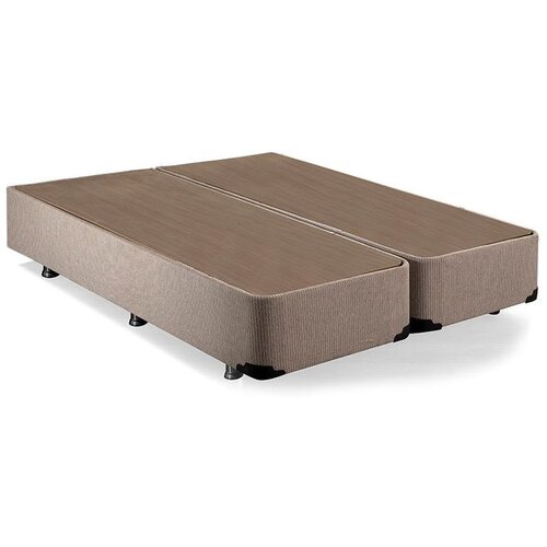 Hanah home Luna Double - 200x200 Beige Double Bed Base Cene