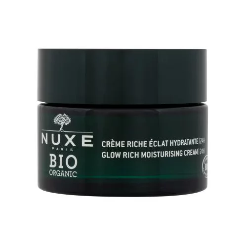 Nuxe Bio Organic Citrus Cells Glow Rich Moisturising Cream dnevna krema za lice normalna 50 ml Tester za ženske