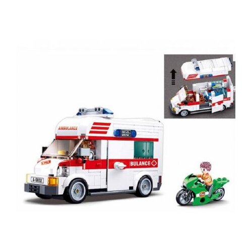 Sluban kocke, ambulantno vozilo sa figurama 328Kom Cene