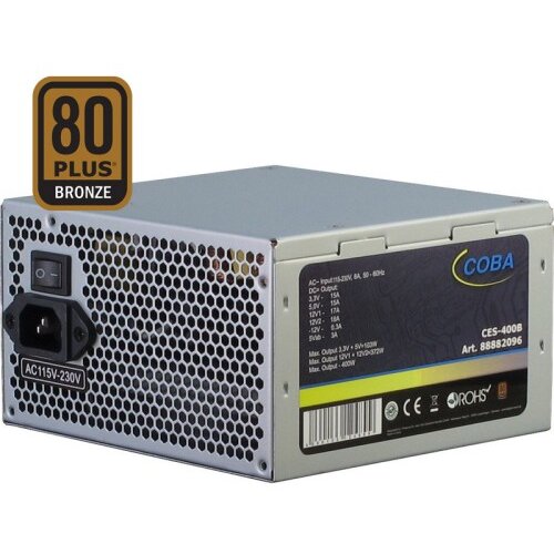 InterTech COBA CES-400B V2.3 400W 80Plus Bronze ATX napajalnik Cene