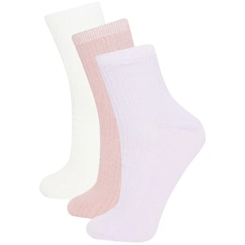  Women's 3-Pack Cotton Ankle Socks