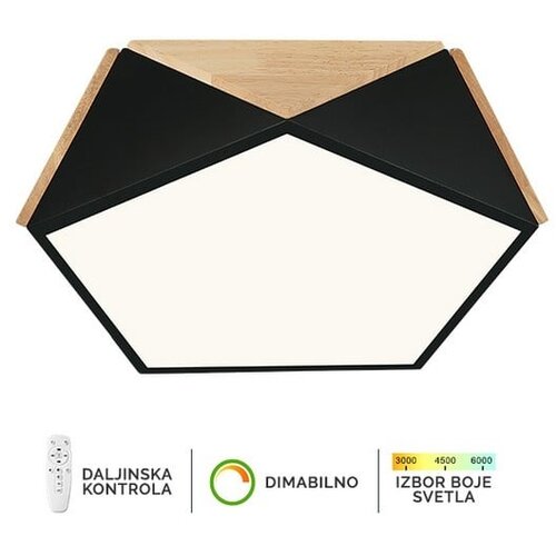  led plafonska lampa F2810-24C bk+wd Cene