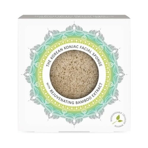 The Konjac Sponge Company mandala konjac gobica za obraz "bamboo extract" Cene