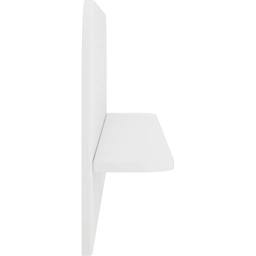  Zidna polica 2 kom. Bijela 102 x 13.5 x 37.5 cm Prerađeno drvo Slike