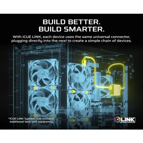 Corsair iCUE LINK Titan 280 RX RGB black | AiO water cooling Slike