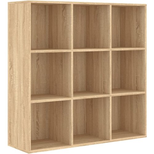 Maison Chic Knjižna omara - Knjižni regal sonoma hrast 98x29x97,5 cm inženirski les, (21725051) Slike
