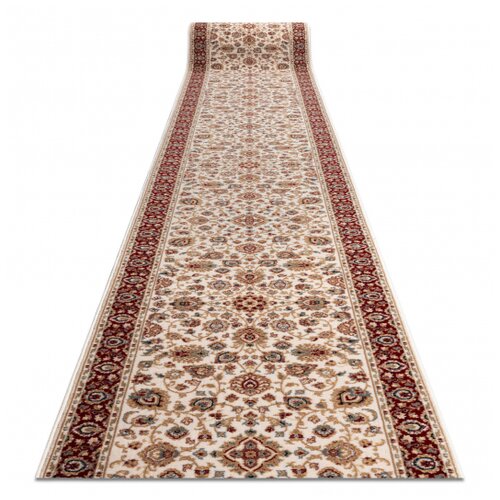 RugsX Tekač NAIN Ornament, rože 6999 51063 bež / bordo 100 100x850 cm, (21996709) Cene
