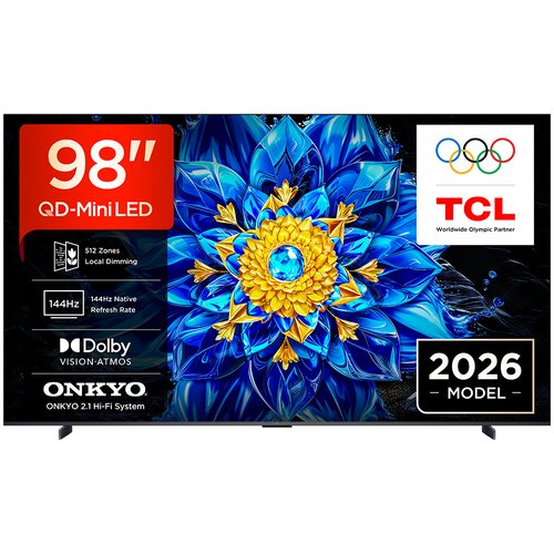 Tcl QD Mini-LED TV 98" 98P8L, Google TV Cijene