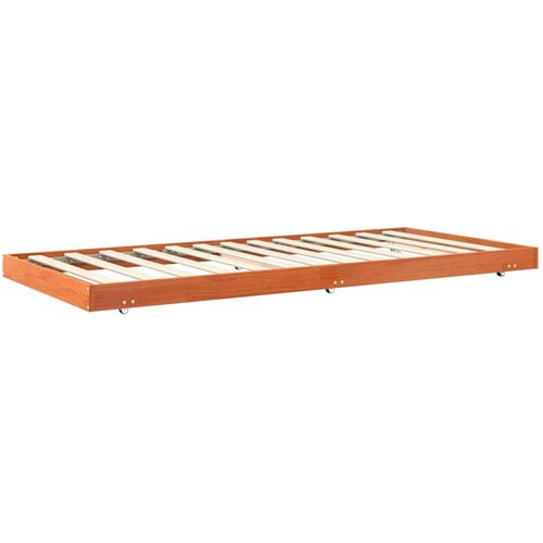  Okvir za krevet Vosak smeđa 90 x 190 cm Slike