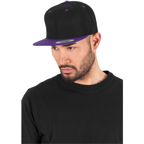 Flexfit Classic Snapback 2-Tone blk/pur Slike
