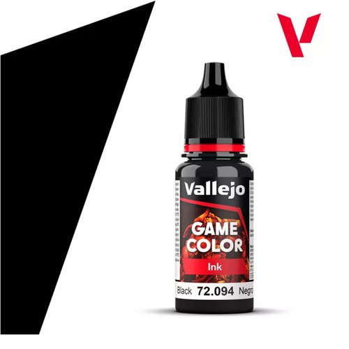 Vallejo gc black ink 18 ml Slike