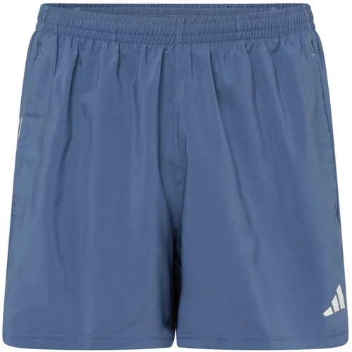 Adidas Sportske hlače tamno plava / bijela