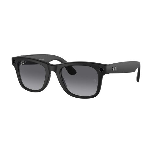Ray-ban Meta Wayfarer Gen 2 Matte Black Polarized Graphite 150/50 RW4012 (601ST350) Cene