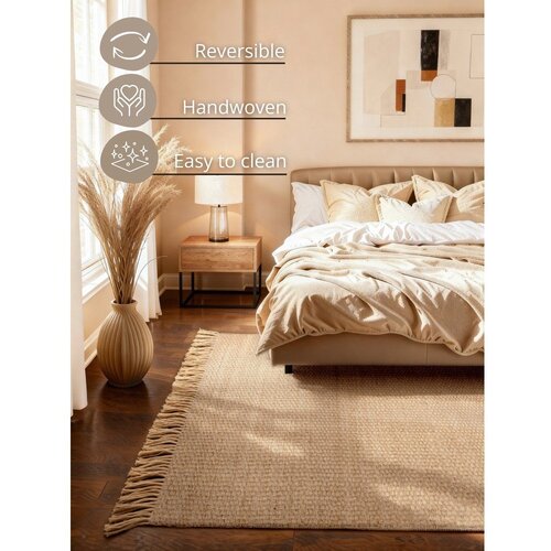 Hanse Home Ručno rađen juten tepih u prirodnoj boji 200x300 cm Fjord &amp;ndash; Slike