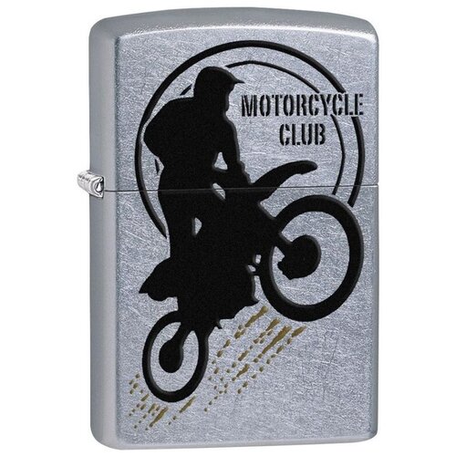Zippo Upaljač Motorbike Club, Srebrne boje Cene