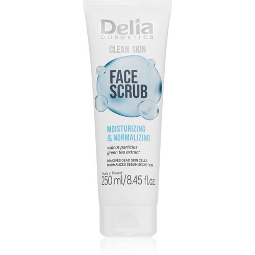 Delia Cosmetics Clean Skin hidratantni piling za lice 250 ml Slike