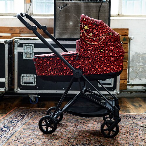 Cybex Ko&amp;scaron;ara za voziček Rosenrot Mios Lux Platinum dark red Slike