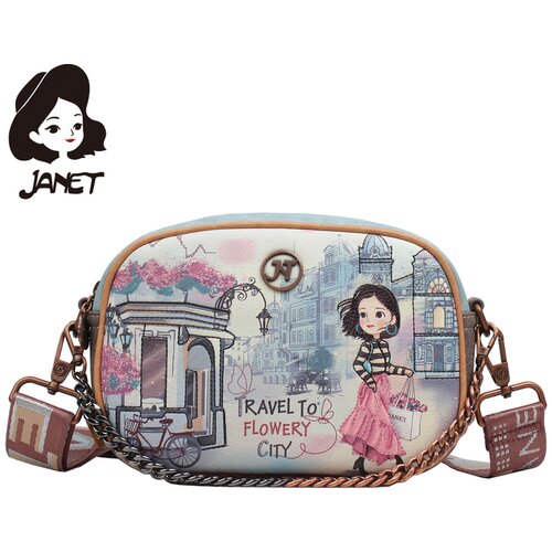 Janet damska tašna flowery city J-002C 2025 Cene