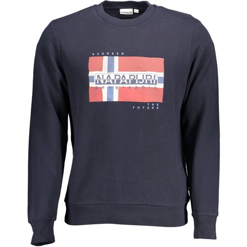 Napapijri SWEATSHIRT WITHOUT ZIP MAN BLUE Slike