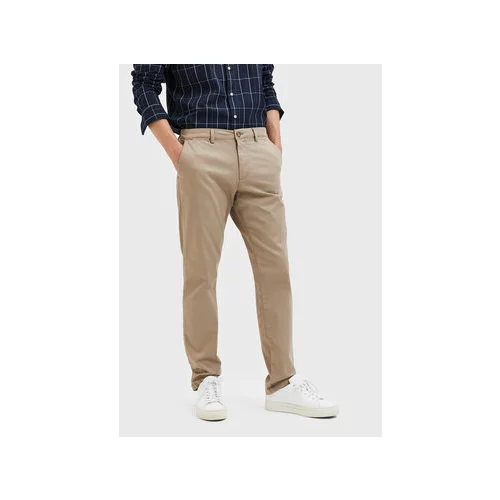 Selected Homme Chino hlače New 16087663 Bež Slim Fit