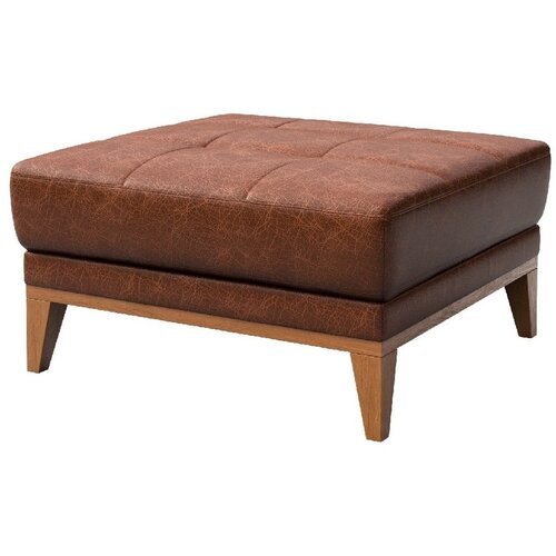 MESONICA konjak smeđi kožni tabure Musso Tufted Cijene