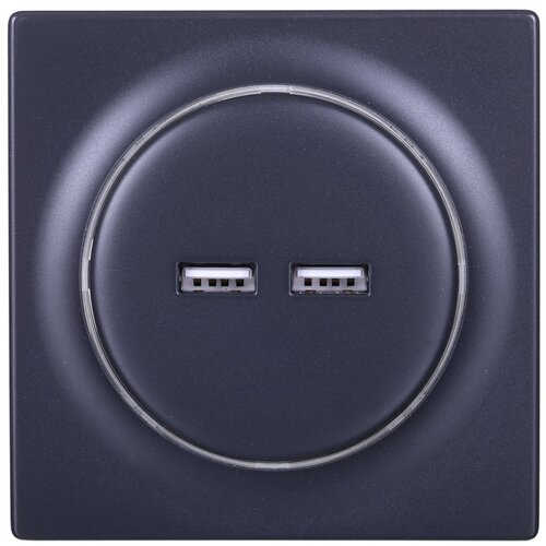 Fibaro FGWU-021-8 socket-outlet 2x USB Black Cijene