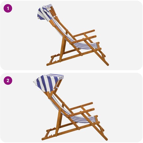  Ležaljka 2 pcs 3 Pozicija Čvrsto drvo eukaliptusa Slike