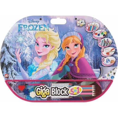 ART GRECO Set za crtanje Frozen Giga Block 5u1 plavi Cene