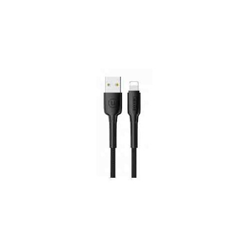Usams podatkovni kabel U14 SJ259 lightning 2A dožina 1,2 m - pleten najlon črn Cene