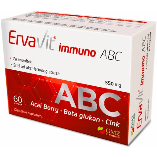 GMZ Ervamatin ervavit multivitaminski kompleks za imunitet abc 60/1 127529 Slike