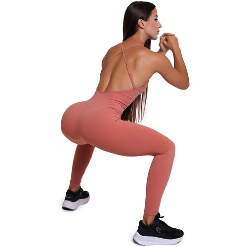 GymBeam Ženski kombinezon za vježbanje FIT Salmon Slike