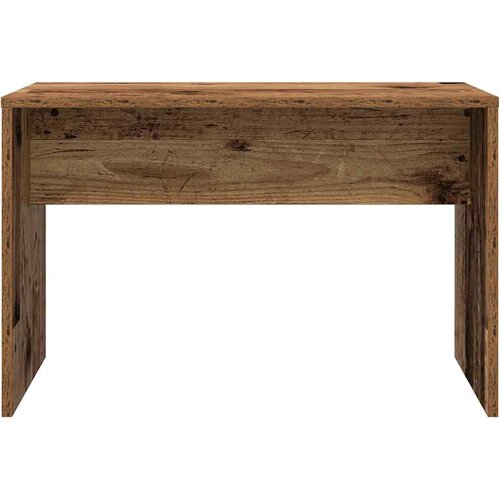  Toaletni stolić s LED-om izrađenim od starog drva Smeđa 74.5 x 40 x 141 cm Slike