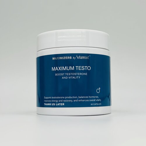 Viamax Prehransko dopolnilo - Maximum Testo, 60 kapsul Slike