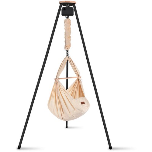 SCHMUSEWOLKE VISEČA MREŽA ZA DOJENČKE Set inkl. Tipi-Gestell und Motor 150/150/224 cm antracit, bež Cene