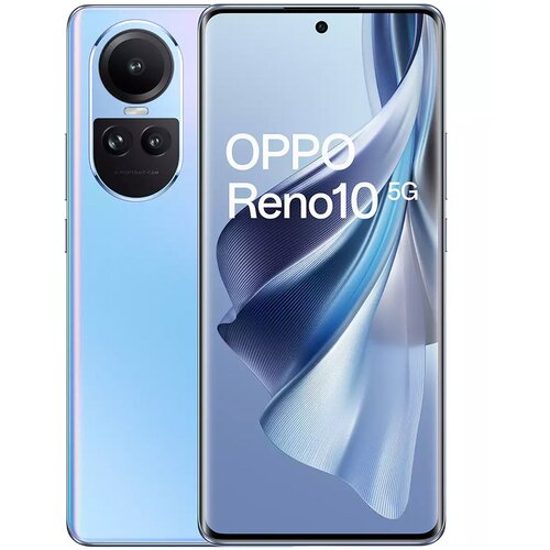 Oppo Pametni telefon Reno 10 5G 6.7&amp;quot; 8Gb 256Gb Dual Sim Ice Blue, (21157519) Slike