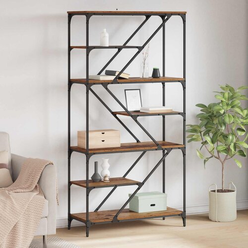  Polica Staro drvo 91 x 36 x 176 cm Konstruirano drvo Cijene