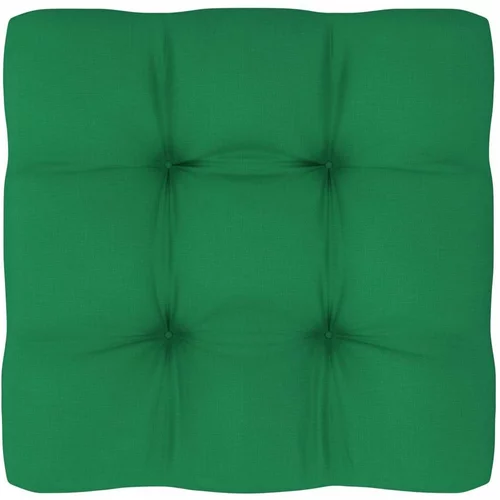 Jastuk za palete zeleni 50 x 50 x 12 cm od tkanine