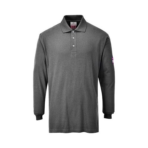 PORTWEST Polo majica sa dugim rukavima FR10 - vatrootporna antistatik/ siva Cene