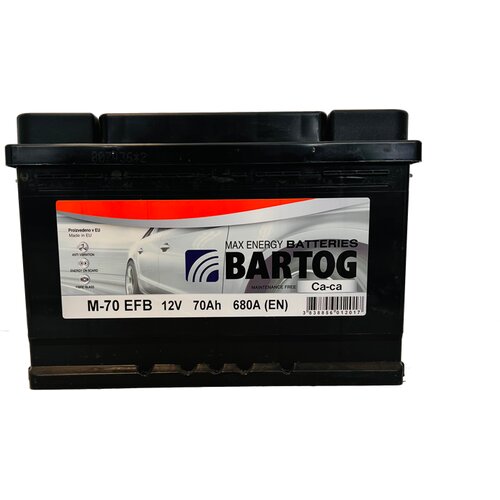 Bxtreme akumulator bartog M-70 efb 70Ah d+ 680A(EN) 275x175x190 Cene