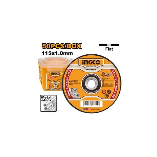 Ingco Rezna ploča 115X1 metal/INOX 50/1 MCD1011550 Cene