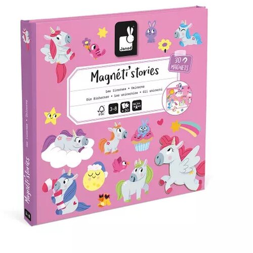 Janod magnetna knjigica stories unicorns Cijene