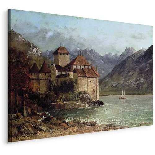  Slika - Gustave Courbet -Chillon Castle 30x20 Standard Cijene