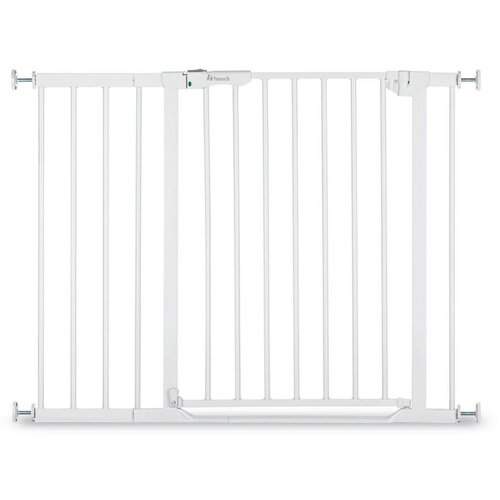 Hauck za&scaron;titna ograda Clear Step 2 Set (75 - 80 cm) + 21 cm produžetak Bijela Cijene