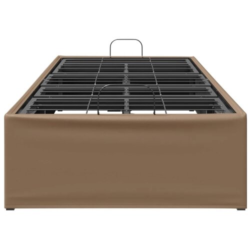  Električni podesivi okvir kreveta Smeđa 200 x 80 x 33 5 cm - Boja cappuccina 80 x 200 cm Slike