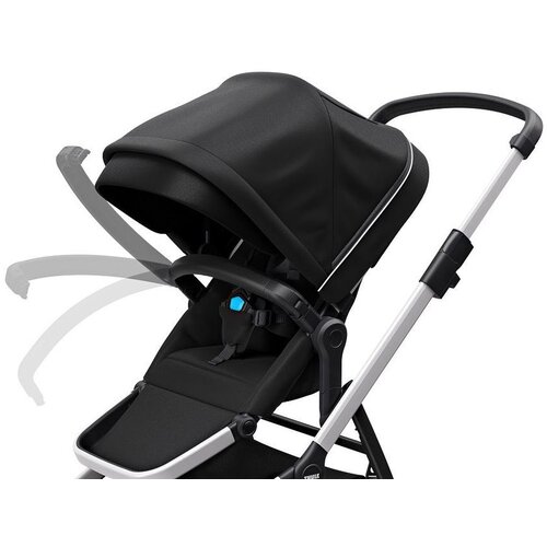 Thule Sleek crna dječja kolica Slike